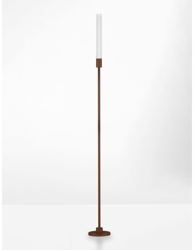 Corten Aluminium LED 4Watt 220-240Volt 195Lm 3000K IP65 Included plastic spike D: 10 W: 2.5 H: 100 cm 