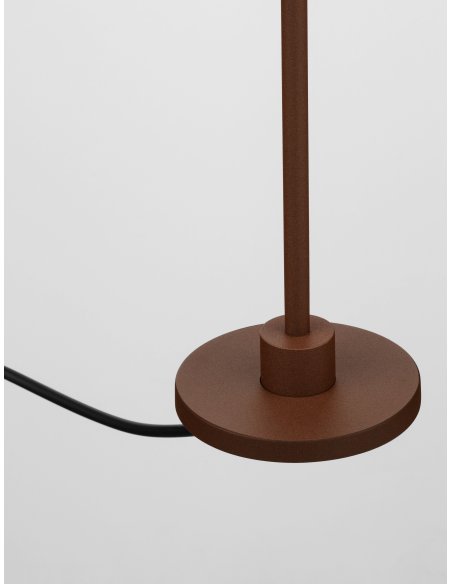 Corten Aluminium LED 4Watt 220-240Volt 195Lm 3000K IP65 Included plastic spike D: 10 W: 2.5 H: 100 cm 