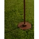 Corten Aluminium LED 4Watt 220-240Volt 195Lm 3000K IP65 Included plastic spike D: 10 W: 2.5 H: 100 cm 