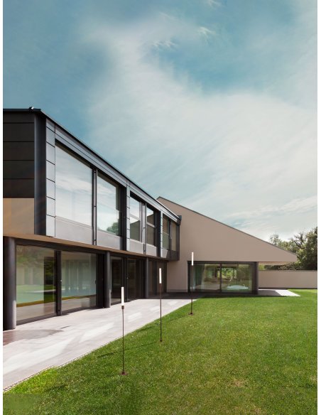 Corten Aluminium LED 4Watt 220-240Volt 195Lm 3000K IP65 Included plastic spike D: 10 W: 2.5 H: 100 cm 