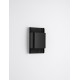 Sandy Black Aluminium LED 10Watt 220-240Volt 608Lm 3000K IP54 L:18 W:13 H:5,5 cm 