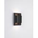 Sandy Black Aluminium LED 10Watt 220-240Volt 608Lm 3000K IP54 L:18 W:13 H:5,5 cm 