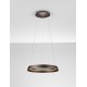 Triac Dimmable Brushed Coffee Metal & Acrylic LED 38 Watt 220-240Volt 2564Lm IP20 2700-4000K CCT Dip Switch D: 45 H: 150 cm 