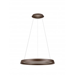 Triac Dimmable Brushed Coffee Metal & Acrylic LED 52 Watt 220-240Volt 3717Lm IP20 2700-4000K CCT Dip Switch D: 60 H: 150 cm 