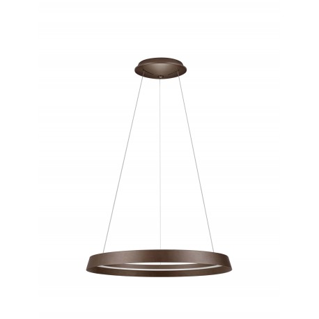 Triac Dimmable Brushed Coffee Metal & Acrylic LED 52 Watt 220-240Volt 3717Lm IP20 2700-4000K CCT Dip Switch D: 60 H: 150 cm 