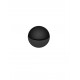 Sandy Black Aluminium & Glass LED 9 Watt 220-240 Volt 378Lm 3000K IP54 D: 15 L: 7.5 cm 