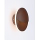 Corten Aluminium & Glass LED 9 Watt 220-240 Volt 378Lm 3000K IP54 D: 15 L: 7.5 cm 
