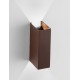 Sandy Coffee Aluminium & Glass LED 4 Watt 220-240 Volt 161Lm 3000K IP54 L: 8 W: 4.5 H: 16 cm 
