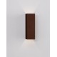 Sandy Coffee Aluminium & Glass LED 4 Watt 220-240 Volt 161Lm 3000K IP54 L: 8 W: 4.5 H: 16 cm 