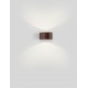 Corten Aluminium & Glass LED 11 Watt 220-240 Volt 950Lm 3000K IP54 W: 10 L: 11 H: 6.8 cm 