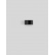 Sandy Black Aluminium & Glass LED 6 Watt 220-240 Volt 478Lm 3000K IP54 D: 10 W: 11 H: 6.8 cm 