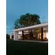 Sandy Black Aluminium & Glass LED 21 Watt 220-240 Volt 974Lm 3000K IP65 L: 50 W: 6.5 H: 9 cm 