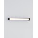 Sandy Black Aluminium & Glass LED 21 Watt 220-240 Volt 974Lm 3000K IP65 L: 50 W: 6.5 H: 9 cm 