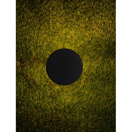 Sandy Black Aluminium & Polycarbonate LED 5 Watt 100-240 Volt 402Lm 3000K IP65 D: 11 H: 20cm (+21 spike) 