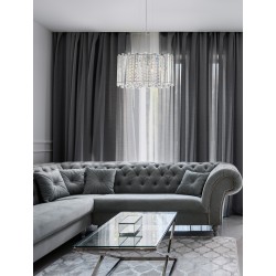 Pendant light Clear Crystal G9*5 D41 H142 