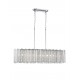 Pendant light Clear Crystal G9 *6 L86 W24 H146 