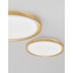 Led Ceiling light, Golden, 3000K, 50W, D:560*75mm 