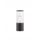 Dark Grey Aluminum & Clear Acrylic LED E27 1x12 Watt 220-240 Volt Blub Excluded IP65 D: 9 W: 12 H: 25 cm 