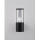 Dark Grey Aluminum & Clear Acrylic LED E27 1x12 Watt 220-240 Volt Blub Excluded IP65 D: 9 W: 12 H: 25 cm 
