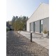 Dark Grey Aluminum & Clear Acrylic Diffuser LED E27 1x12 Watt 220-240 Volt Bulb Excluded IP65 D: 9 H: 80 cm 