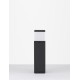 Dark Grey Aluminum & Clear Acrylic Diffuser LED E27 1x12 Watt 220-240 Volt Bulb Excluded IP65 L: 13 W: 13 H: 50 cm 