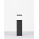 Dark Grey Aluminum & Clear Acrylic Diffuser LED E27 1x12 Watt 220-240 Volt Bulb Excluded IP65 L: 13 W: 13 H: 50 cm 