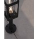 Dark Grey Aluminum & Clear Glass LED E27 1x12 Watt 220-240 Volt Bulb Excluded IP54 L: 11 W: 11 H: 50 cm 