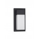 Sandy Black Aluminium Acrylic Diffuser LED 18 Watt 2132Lm 3000K 220-240V Beam Angle 120º IP65 L: 14.5 W: 10.2 H: 29 cm 