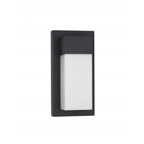 Sandy Black Aluminium Acrylic Diffuser LED 18 Watt 2132Lm 3000K 220-240V Beam Angle 120º IP65 L: 14.5 W: 10.2 H: 29 cm 
