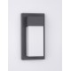 Sandy Black Aluminium Acrylic Diffuser LED 18 Watt 2132Lm 3000K 220-240V Beam Angle 120º IP65 L: 14.5 W: 10.2 H: 29 cm 