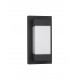Sandy Black Aluminium Acrylic Diffuser LED 18 Watt 2132Lm 3000K 220-240V Beam Angle 120º IP65 L: 14.5 W: 10.2 H: 29 cm 