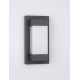 Sandy Black Aluminium Acrylic Diffuser LED 18 Watt 2132Lm 3000K 220-240V Beam Angle 120º IP65 L: 14.5 W: 10.2 H: 29 cm 