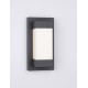 Sandy Black Aluminium Acrylic Diffuser LED 18 Watt 2132Lm 3000K 220-240V Beam Angle 120º IP65 L: 14.5 W: 10.2 H: 29 cm 