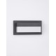 Sandy Black Aluminium Acrylic Diffuser LED 18 Watt 2132Lm 3000K 220-240V Beam Angle 120º IP65 L: 29 W: 14.5 H: 10.2 cm 