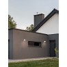 Sandy Black Aluminium & Tempered Glass Diffuser Silicone Gasket LED 15 Watt 496.9Lm 3000K 220-240V IP65 L: 19.3 W: 4.7 H: 12.7 c