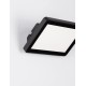 Sandy Black Aluminium & Tempered Glass Diffuser Silicone Gasket LED 15 Watt 496.9Lm 3000K 220-240V IP65 L: 19.3 W: 4.7 H: 12.7 c
