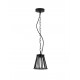 Black AIuminium LED 6 Watt 279.09 Lm 3000K 220-240V IP65 D: 18 H: 150 cm 