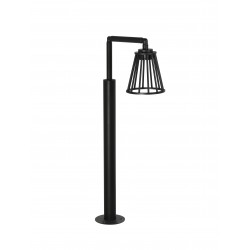 Black AIuminium LED 6 Watt 279.54 Lm 3000K 220-240V IP65 D: 18 W: 34.5 H: 90 cm 