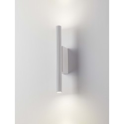 Sandy White Aluminium LED 11 Watt ·220-240Volt 507Lm 3000K IP20 L: 2,5 W: 7 H: 30 cm 