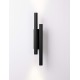 Sandy Black Aluminium LED 15 Watt 220-240Volt 715Lm 3000K IP20 L: 5,5 W: 7 H: 38 cm 