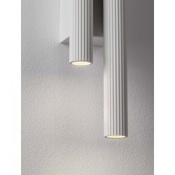 Sandy White Aluminium LED 15 Watt 220-240Volt 715Lm 3000K IP20 L: 5,5 W: 7 H: 38 cm 