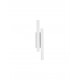 Sandy White Aluminium LED 15 Watt 220-240Volt 715Lm 3000K IP20 L: 5,5 W: 7 H: 38 cm 