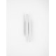 Sandy White Aluminium LED 15 Watt 220-240Volt 715Lm 3000K IP20 L: 5,5 W: 7 H: 38 cm 