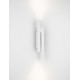Sandy White Aluminium LED 15 Watt 220-240Volt 715Lm 3000K IP20 L: 5,5 W: 7 H: 38 cm 