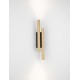 Sandy Black & Gold Aluminium LED 15 Watt 220-240Volt 715Lm 3000K IP20 L: 5,5 W: 7 H: 38 cm 