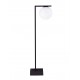 Sandy Black Aluminium & Opal Glass LED 8 Watt 220-240Volt 326 Lm 3000K IP65 L: 12 W: 21 H: 59.8 cm 