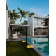 Sandy Black Aluminium LED 8 Watt 220-240Volt 356 Lm 3000K IP65 D: 8 H: 90 cm 