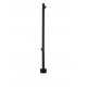 Sandy Black Aluminium LED 8 Watt 220-240Volt 356 Lm 3000K IP65 D: 8 H: 90 cm 