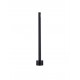 Sandy Black Aluminium LED 4 Watt 220-240Volt 143Lm 3000K IP65 D: 8 H: 60 cm 