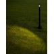 Sandy Black Aluminium LED 4 Watt 220-240Volt 143Lm 3000K IP65 D: 8 H: 60 cm 